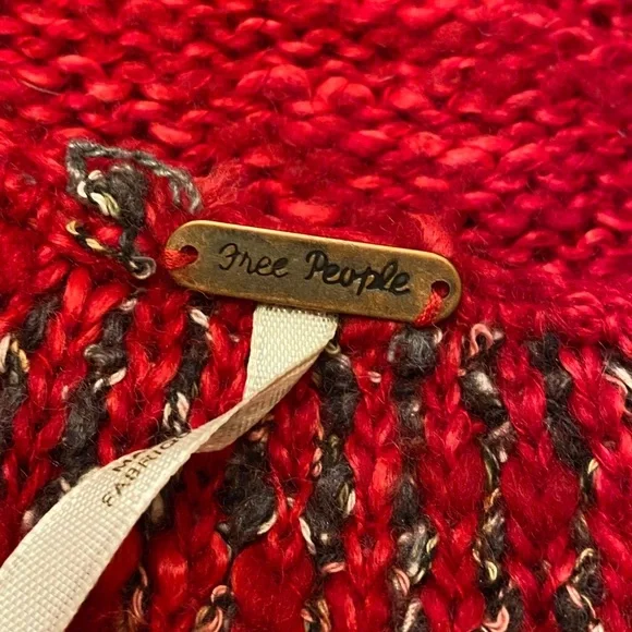 FREE PEOPLE Oversized Striped Knit Sweater - Picture 3 of 8